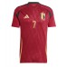 Maillot de foot Belgique Kevin De Bruyne #7 Domicile vêtements Europe 2024 Manches Courtes